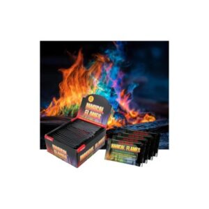 Magical Flames Fire Color Changing Packets for Fire Pit & Fireplace - 25 Pack of Fire Color Packets, Camping Accessories for Kids & Adults