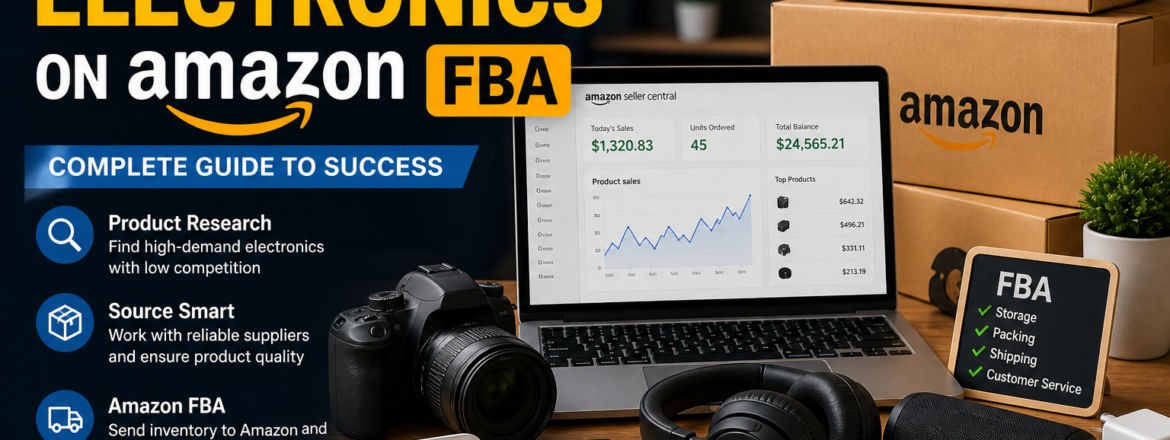 Selling electronics on Amazon FBA business product setup
